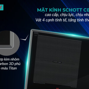Bếp từ 2 vùng nấu GRANDX GX IH868XPro