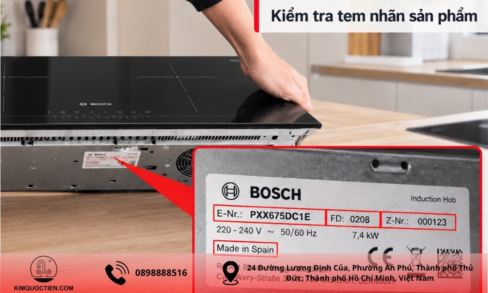 Bếp từ Bosch của nước nào