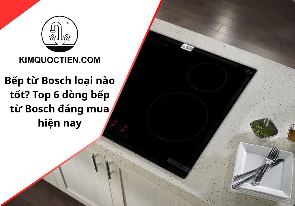 Bếp từ Bosch loại nào tốt? Top 6 dòng bếp từ Bosch nên mua