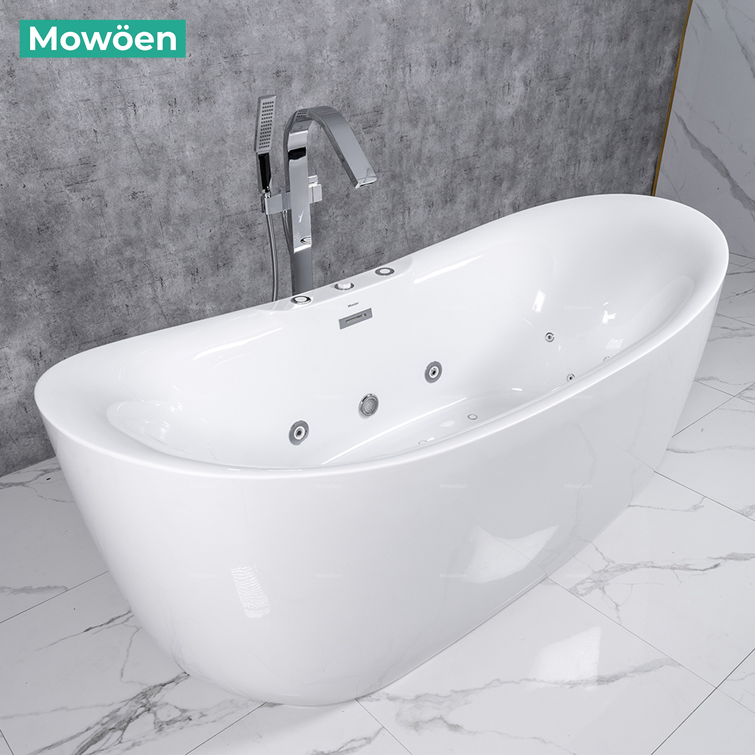 Bồn tắm Massage Mowoen MW8305B-180.MS