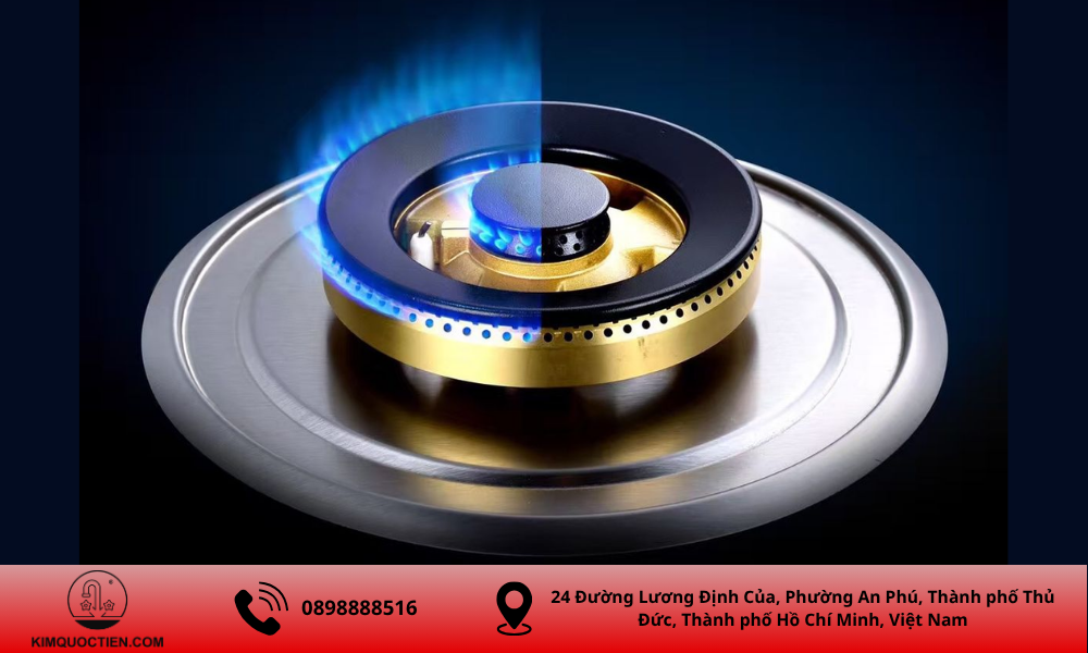 cách chỉnh gió bếp gas