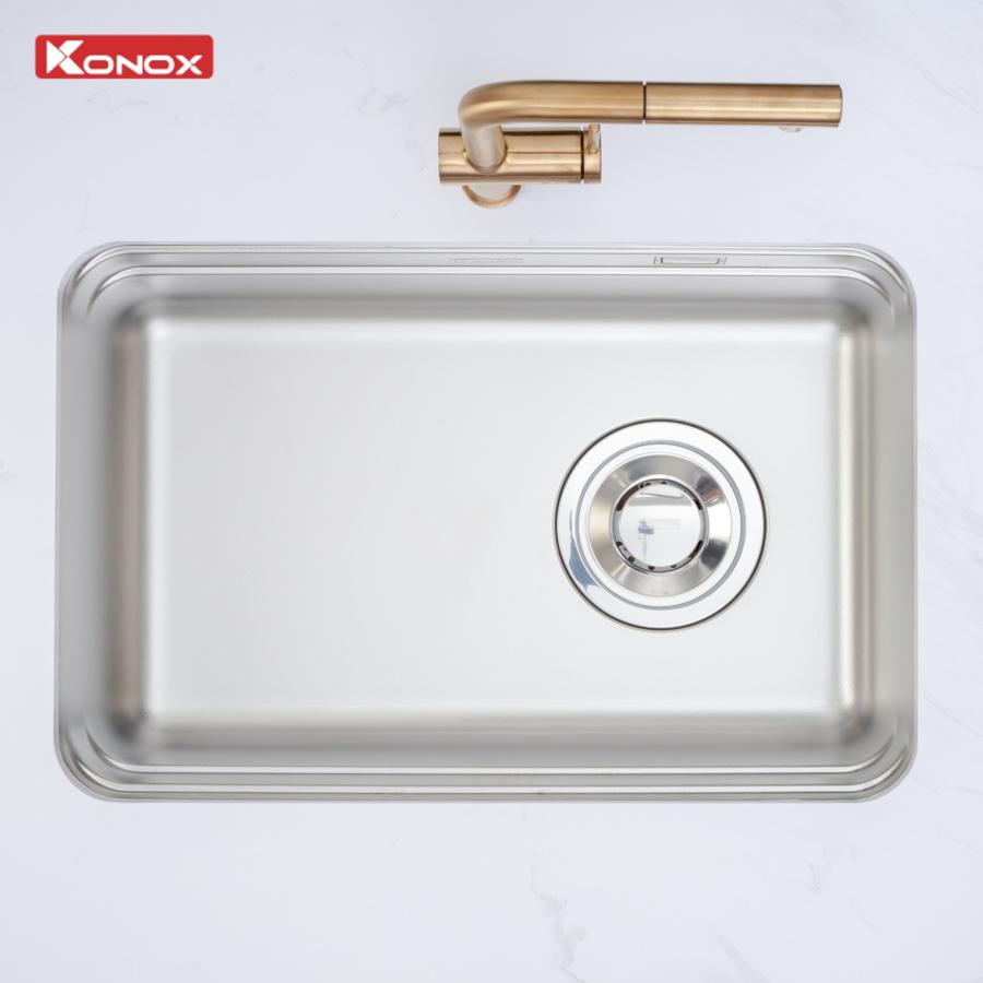 Chậu Rửa Bát Chống Xước KONOX Tari Smart 7047PP Inox SUS304 700mm