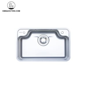 CHẬU RỬA BÁT 1 HỐ NOBINOX LIRA NJ580D
