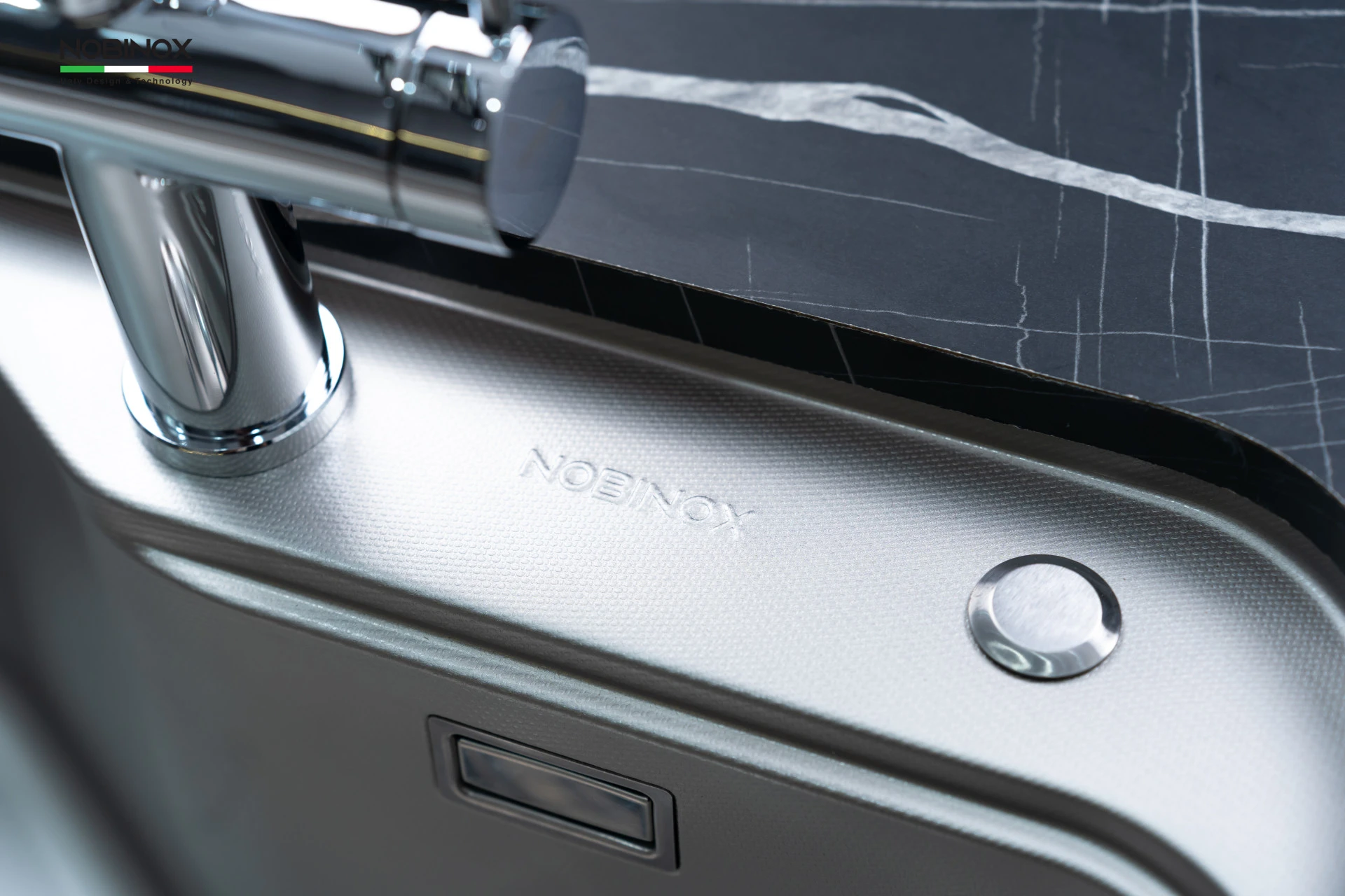 CHẬU RỬA BÁT 1 HỐ NOBINOX NOVA A181HQ