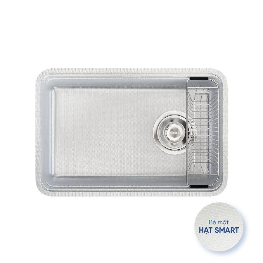 Chậu Rửa Bát Chống Xước KONOX Tari Smart 7047PP Inox SUS304 700mm