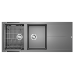 Chậu rửa bát Granite Sink Livello Smart 1160-Grey