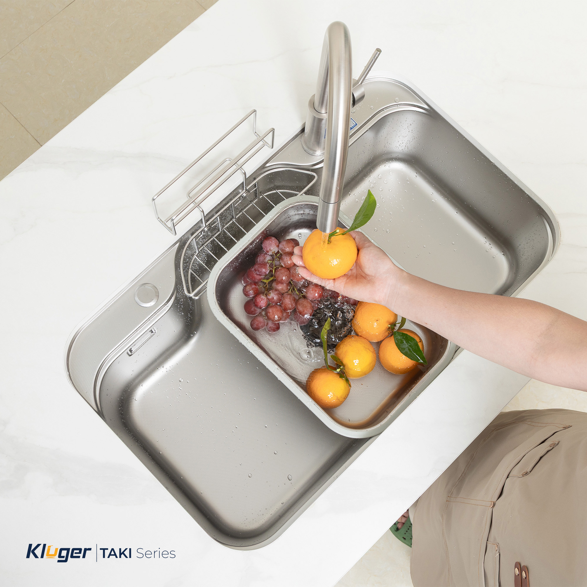 Chậu rửa bát Kluger KT7848FS Plus