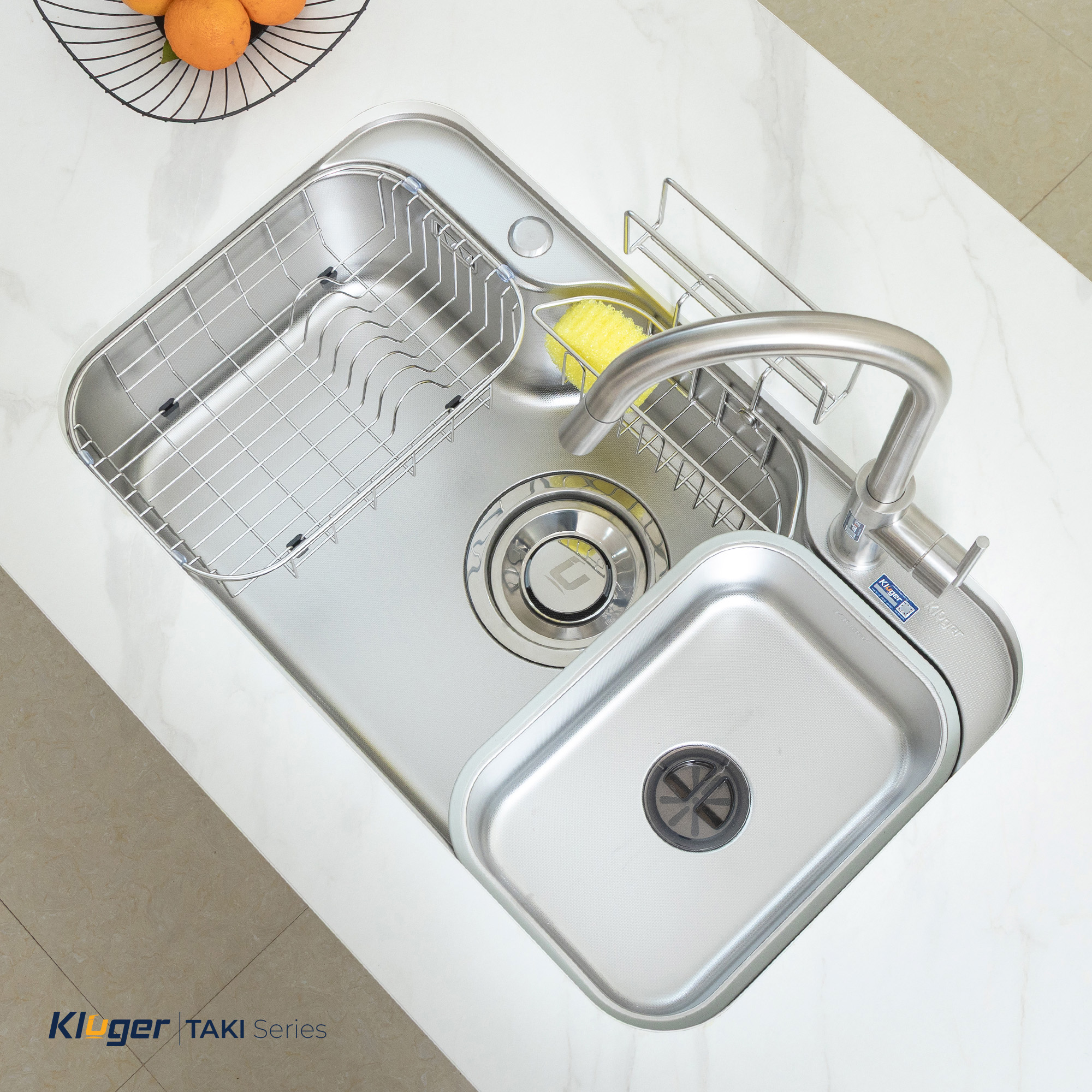 Chậu rửa bát Kluger KT7848FS Plus