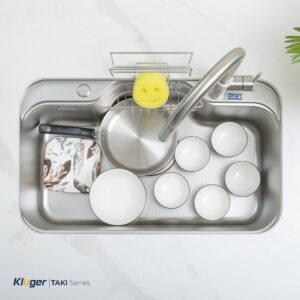 Chậu rửa chén 1 hộc KLUGER KT7848FS-Basic