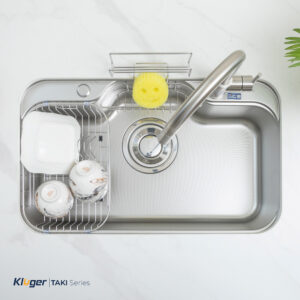 Chậu rửa chén 1 hộc KLUGER KT7848FS-Plus
