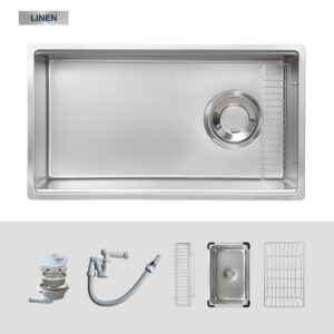 Chậu rửa chén 1 hộc KLUGER KY8045FS Plus