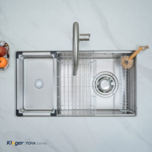 Chậu rửa chén 1 hộc KLUGER KY8045ST Plus