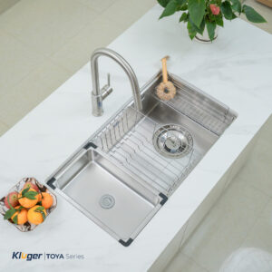 Chậu rửa chén 1 hộc KLUGER KY8045ST Plus