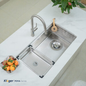 Chậu rửa chén 1 hộc KLUGER KY8045ST Plus