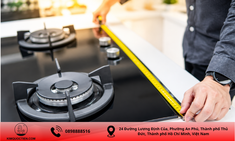 lắp đặt bếp gas âm
