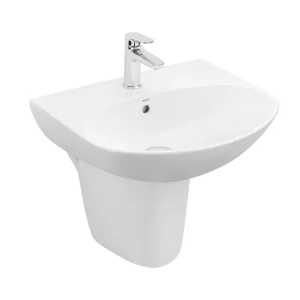 Chậu Rửa Mặt Treo Tường TOTO LHT333C#XW Kèm Chân Lửng