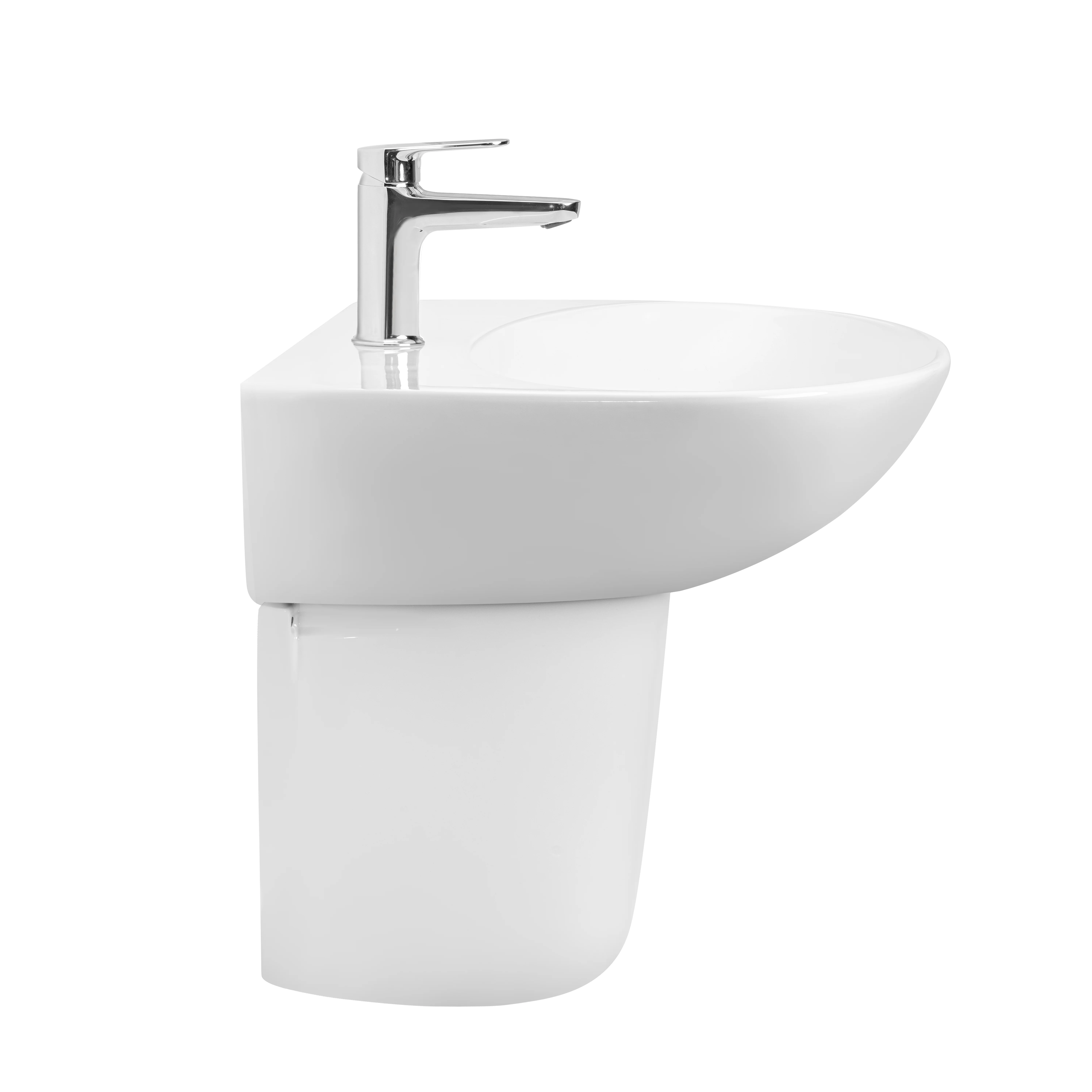 Chậu Rửa Mặt Treo Tường TOTO LHT333C#XW Kèm Chân Lửng