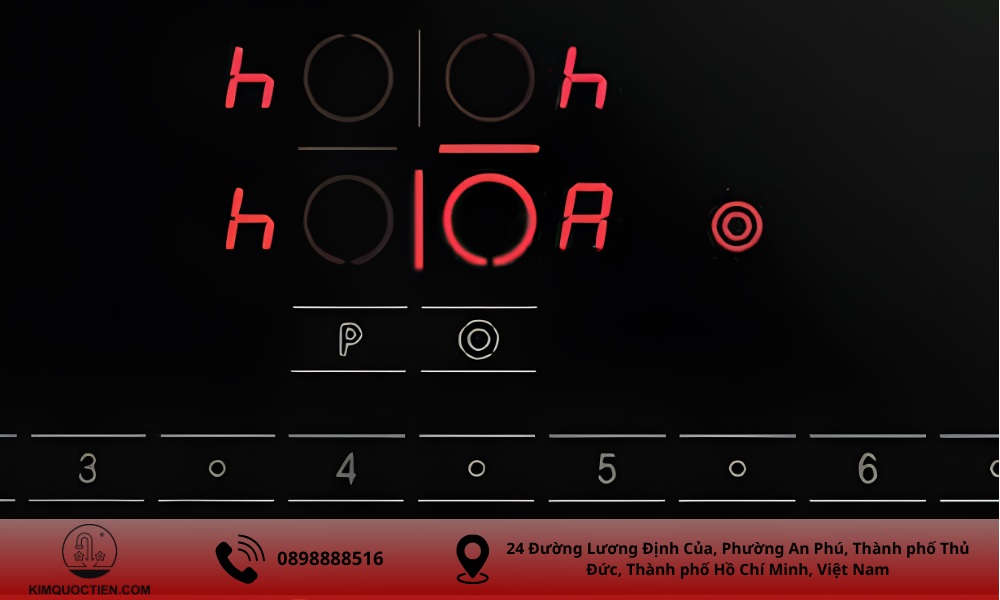lỗi H bếp từ bosch