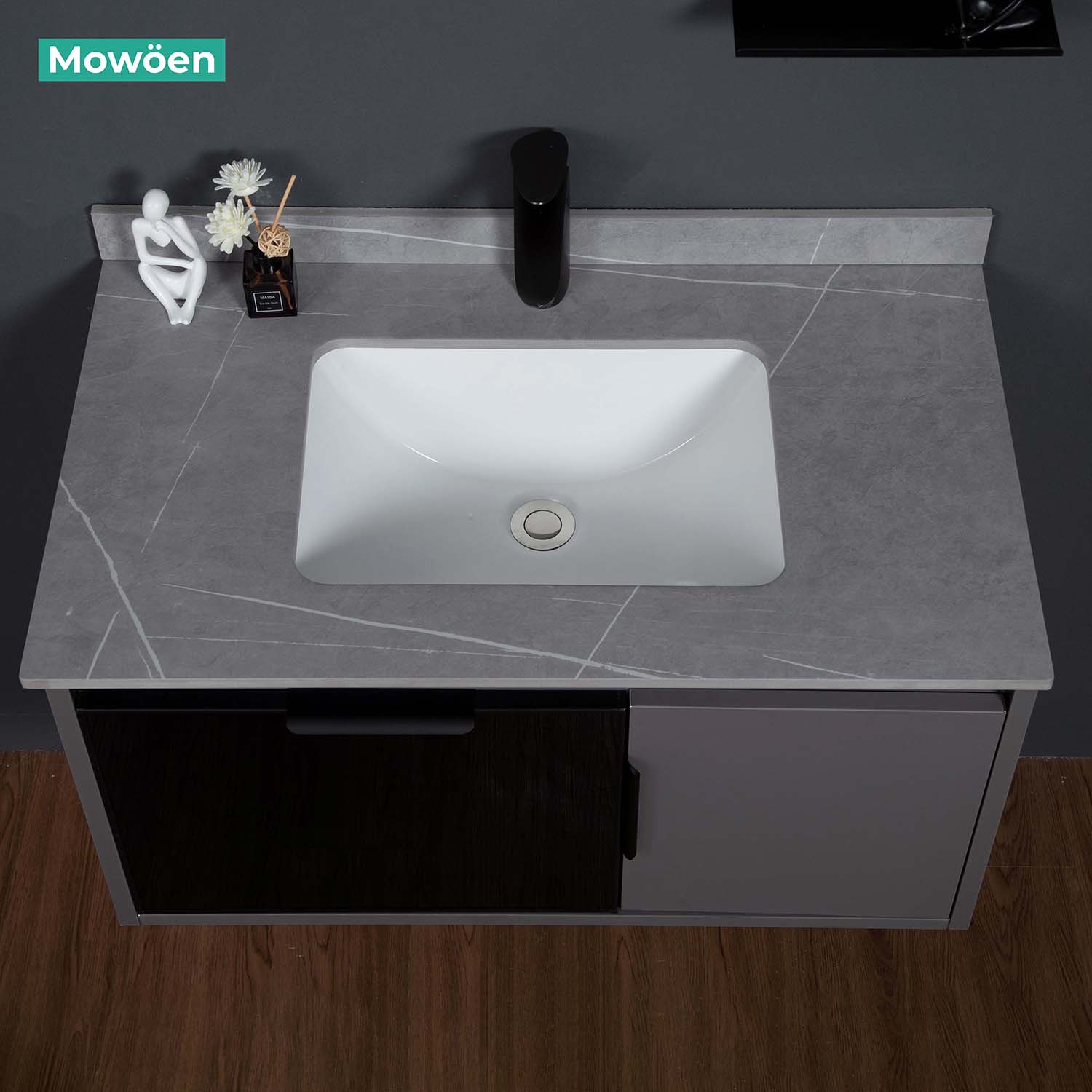 Tủ Lavabo Mowoen Inox MW6809S-80R