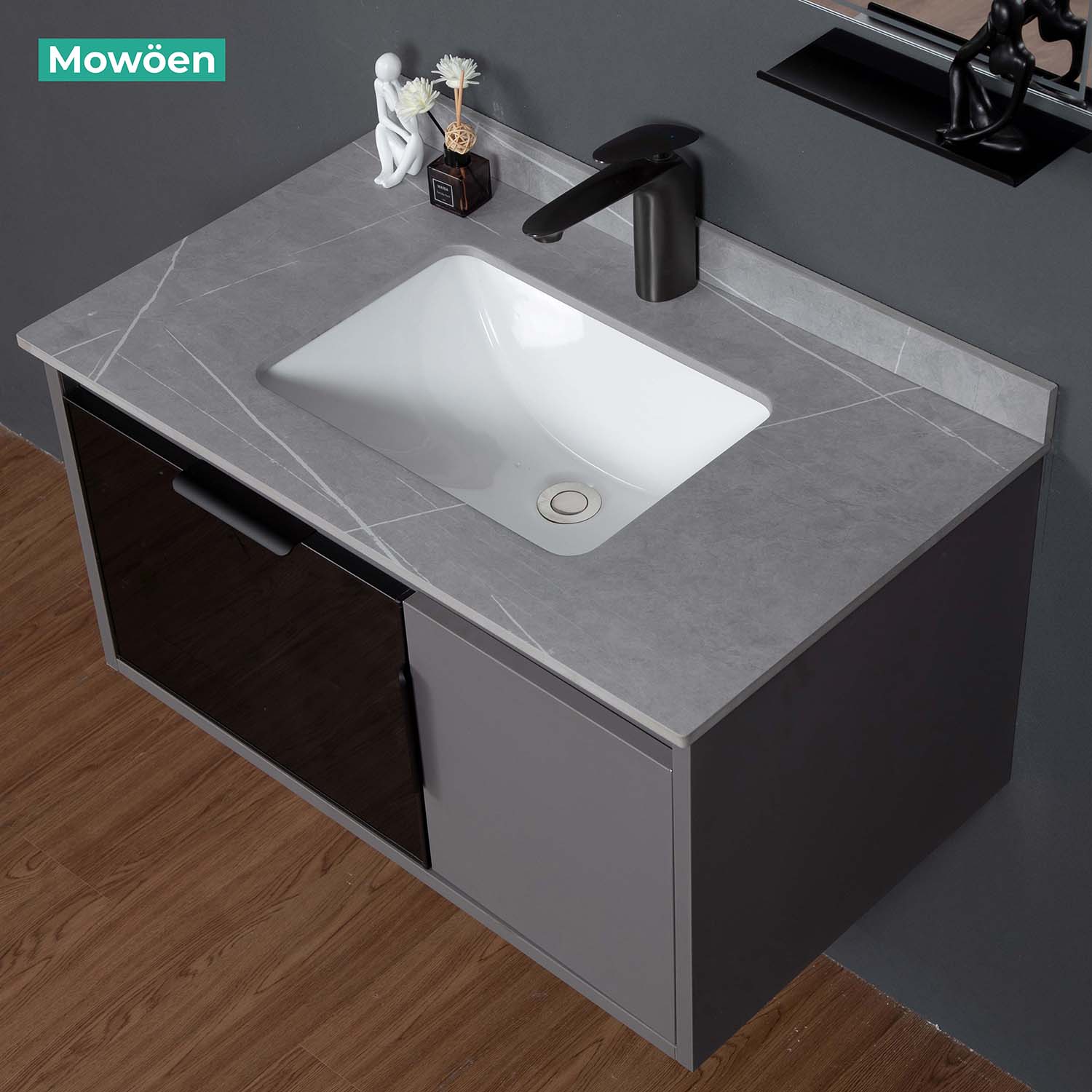 Tủ Lavabo Mowoen Inox MW6809S-80R