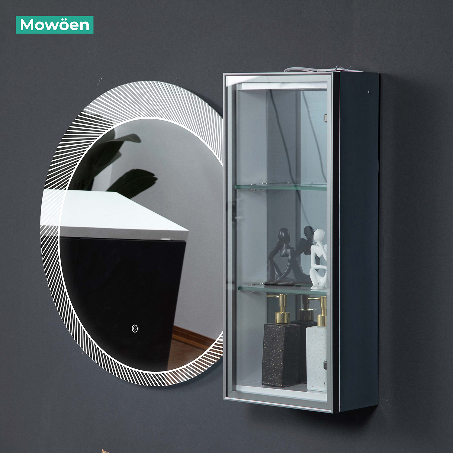 Tủ Lavabo Mowoen Inox MW6812S-100