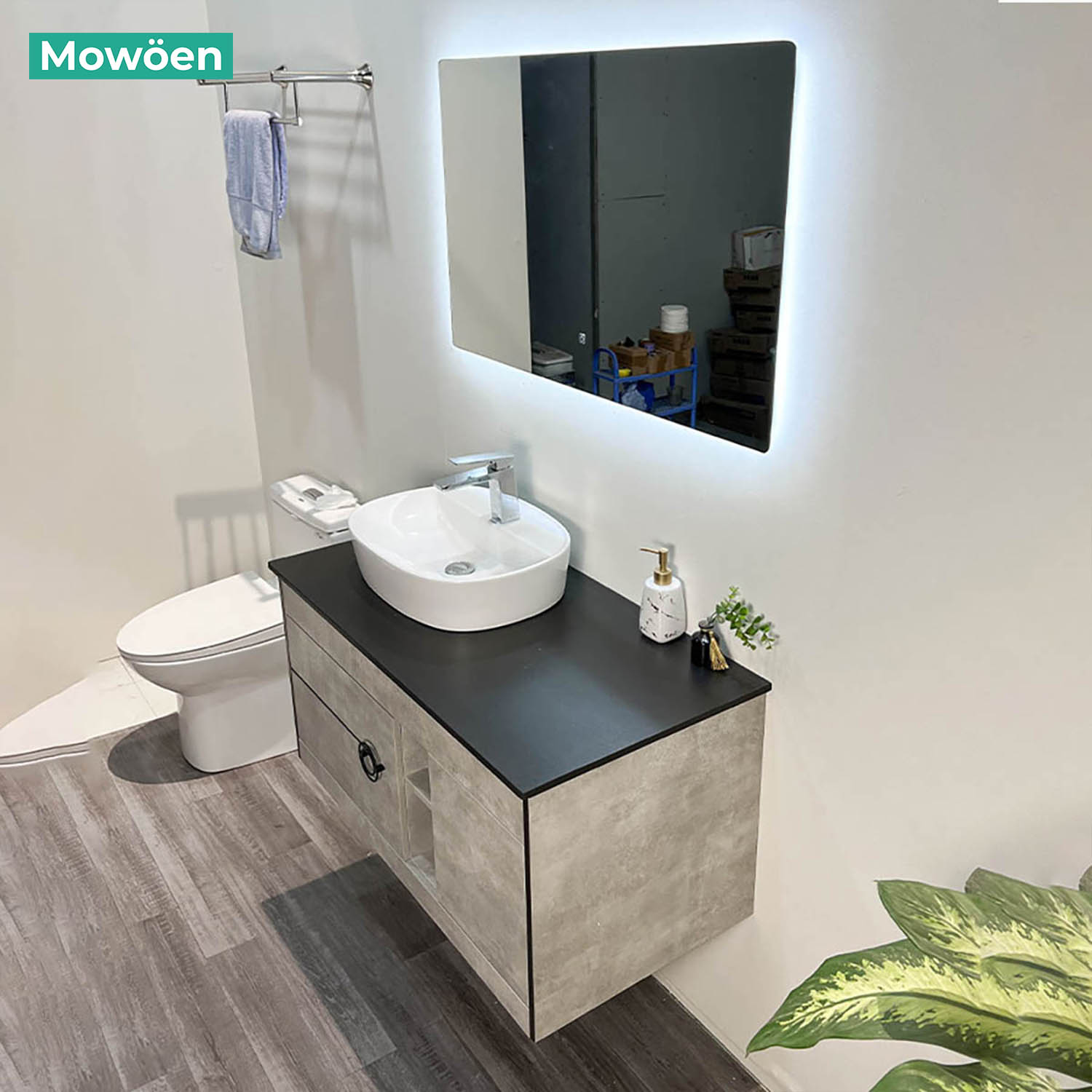 Tủ Lavabo Mowoen MW6608R-100