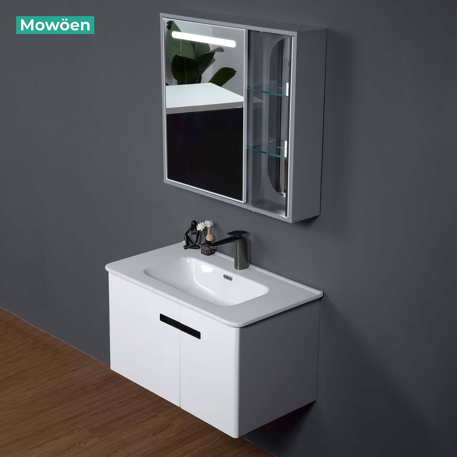 Tủ Lavabo Mowoen MW6616-80