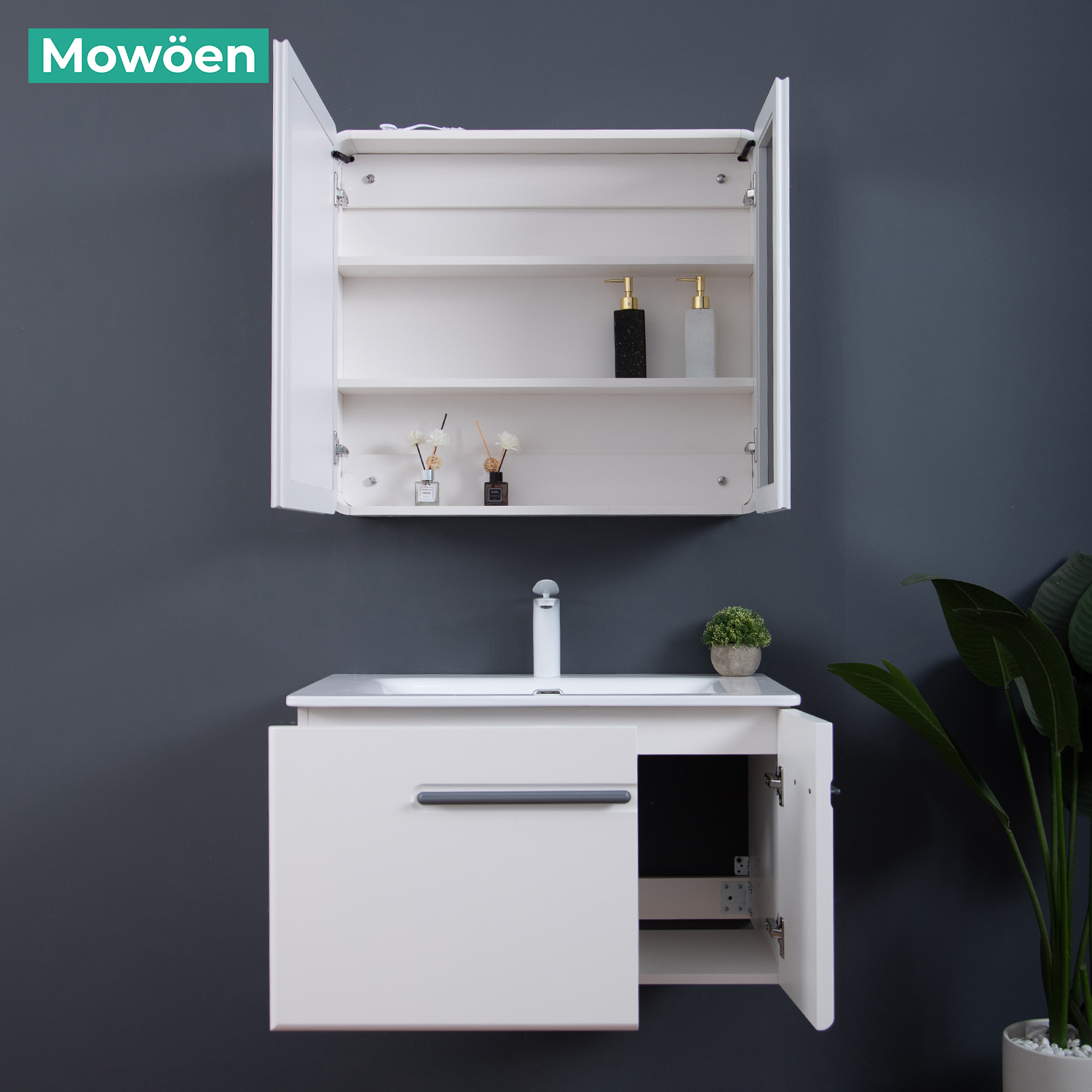 Tủ Lavabo Mowoen MW6628-80