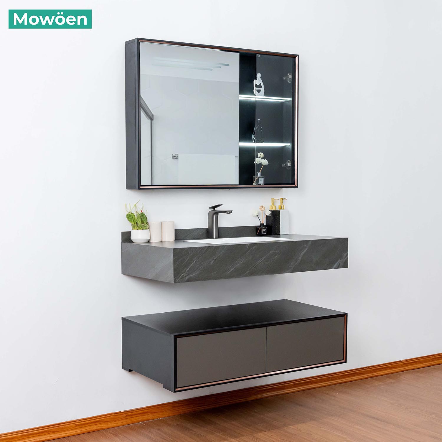 Tủ Lavabo Mowoen MW6630-100SB