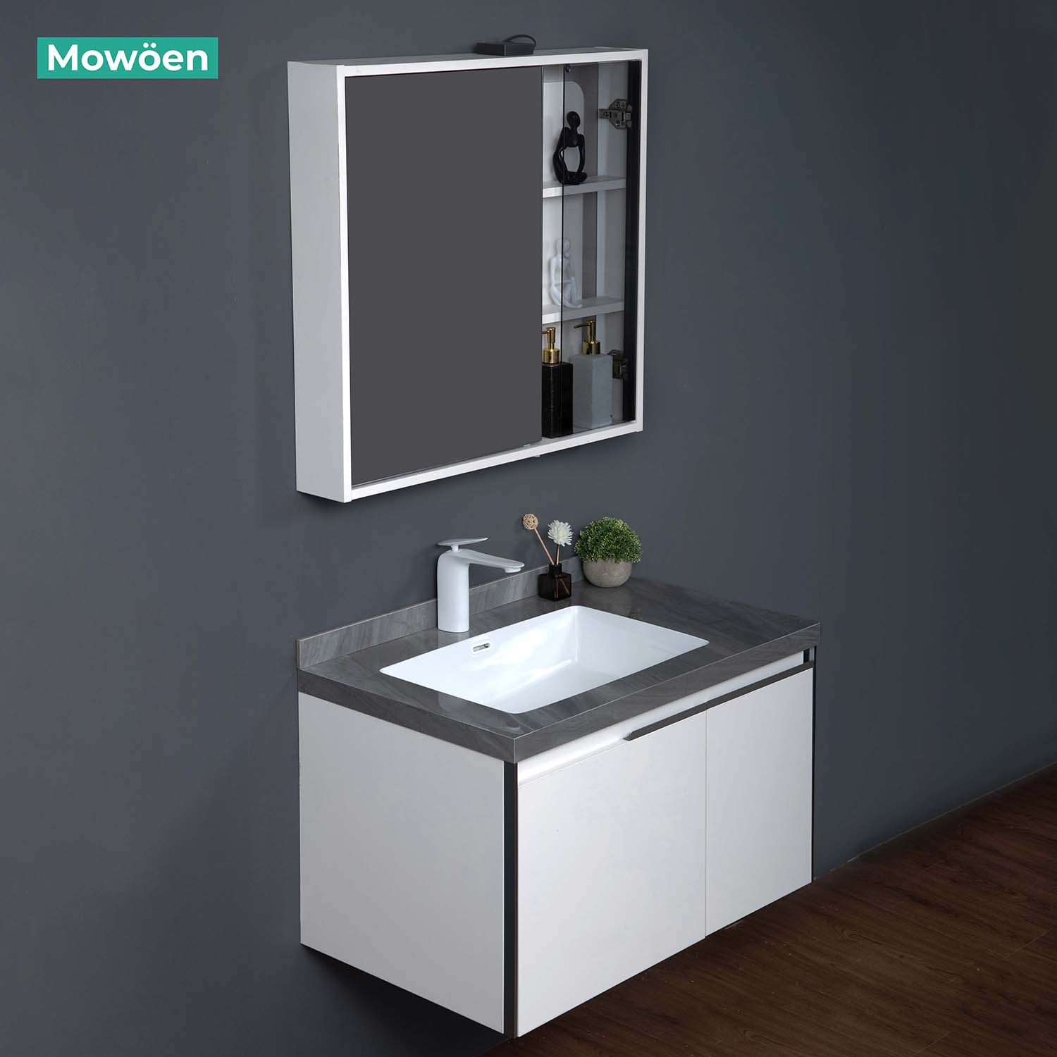 Tủ Lavabo Mowoen MW6631-80SB