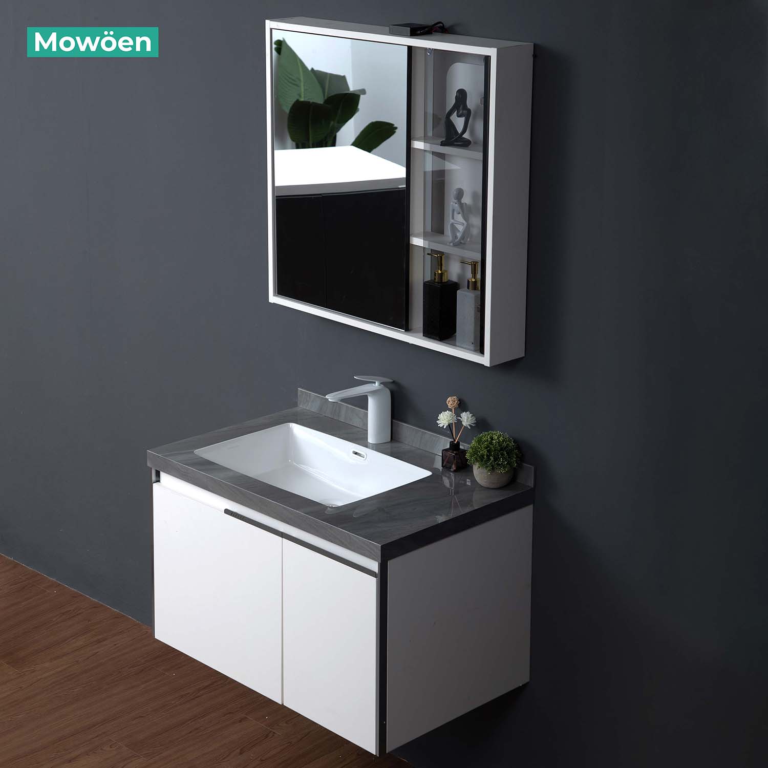 Tủ Lavabo Mowoen MW6631-80SB