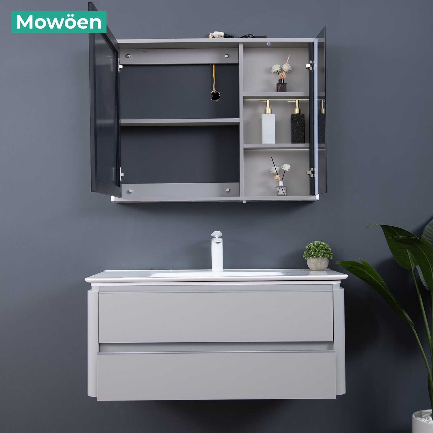 Tủ Lavabo Mowoen MW6632-100