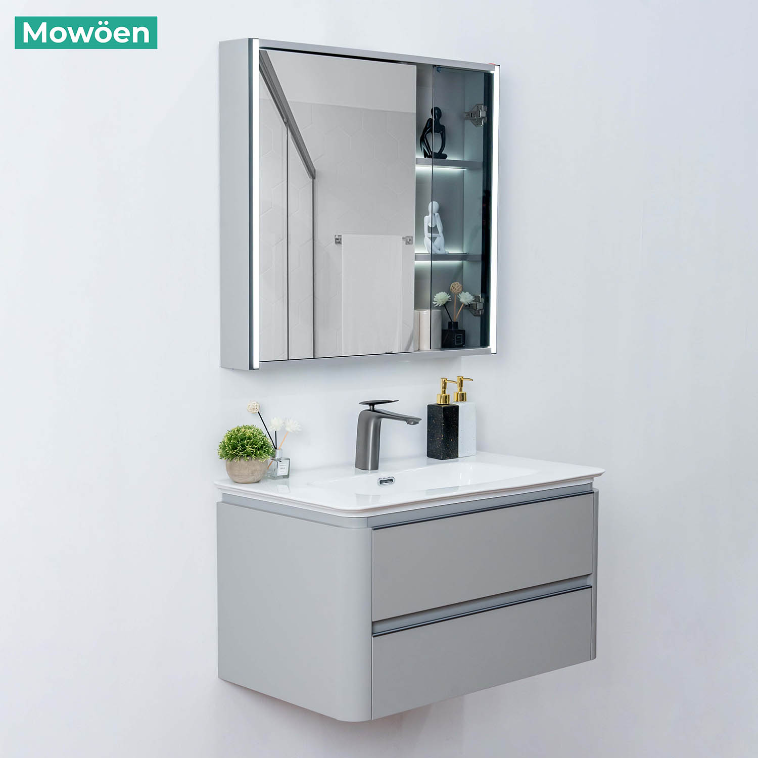 Tủ Lavabo Mowoen MW6632-80
