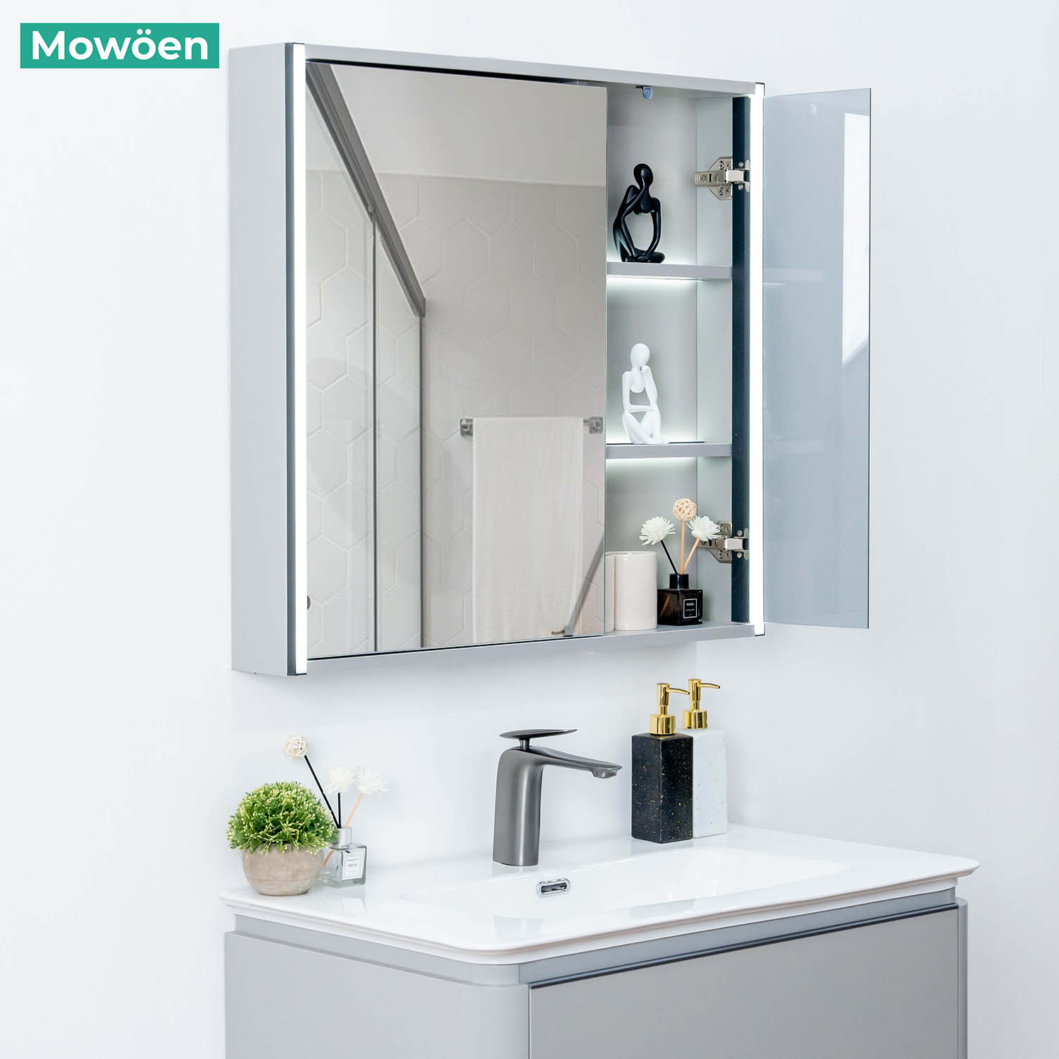 Tủ Lavabo Mowoen MW6632-80