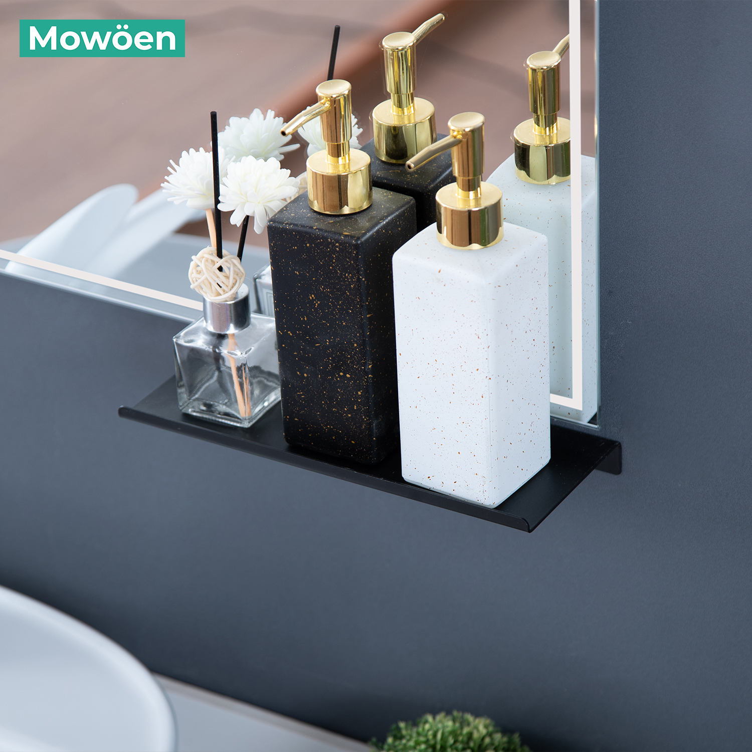 Tủ Lavabo Mowoen MW6651BR-80 800mm Phòng Tắm