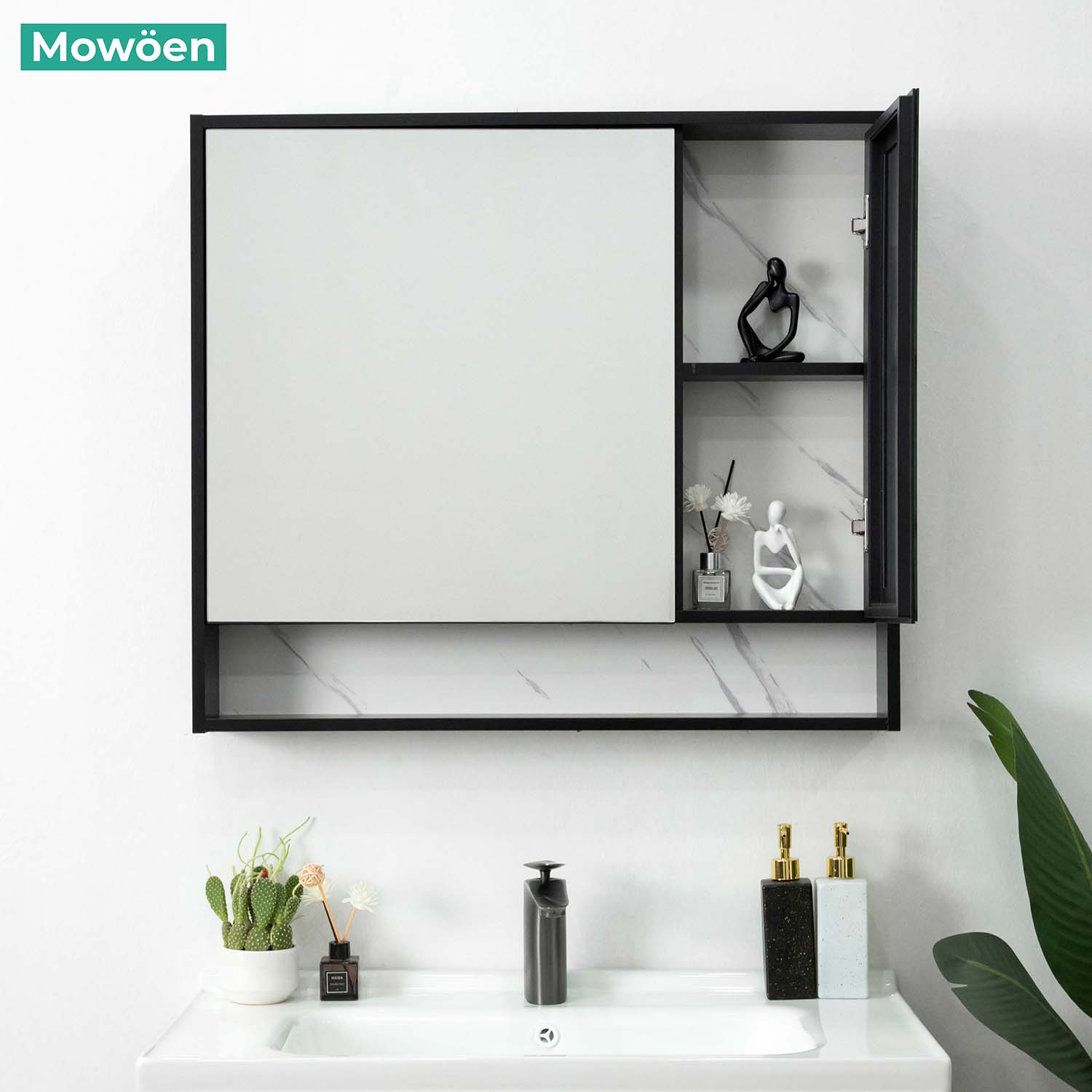 Tủ Lavabo Mowoen MW6952-80 Phòng Tắm 800mm