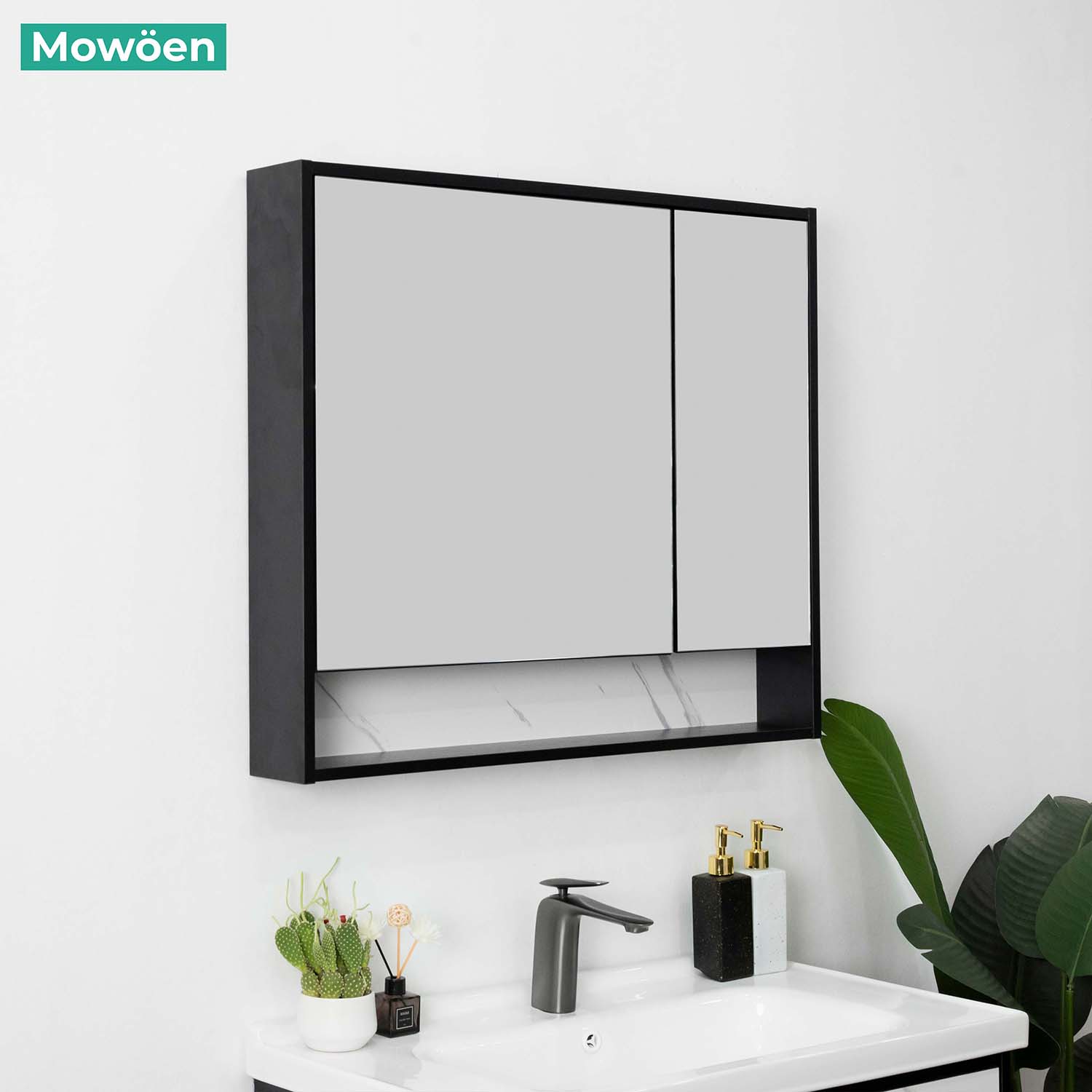 Tủ Lavabo Mowoen MW6952-80 Phòng Tắm 800mm