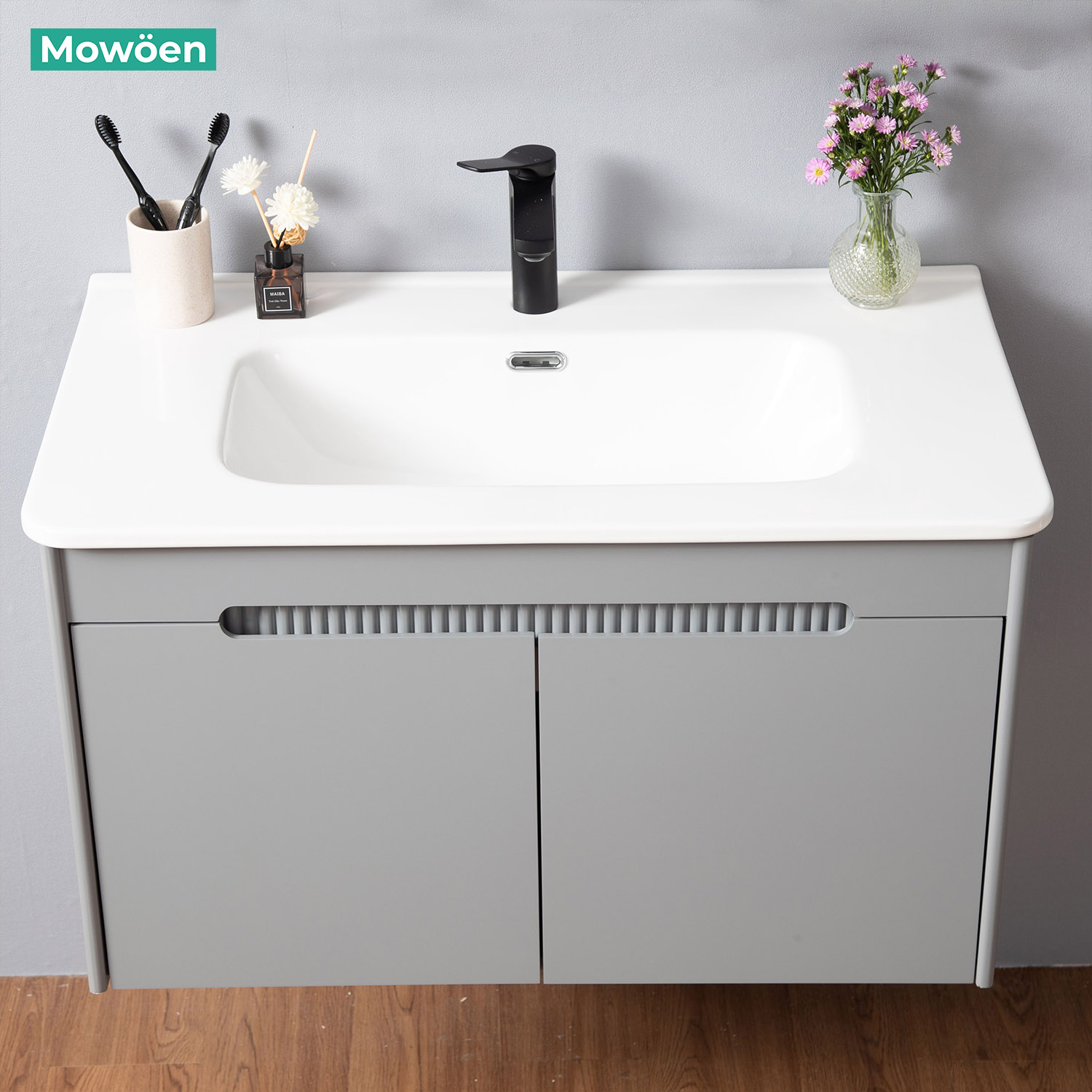 Tủ Lavabo Nhựa PVC Mowoen MW2701-80