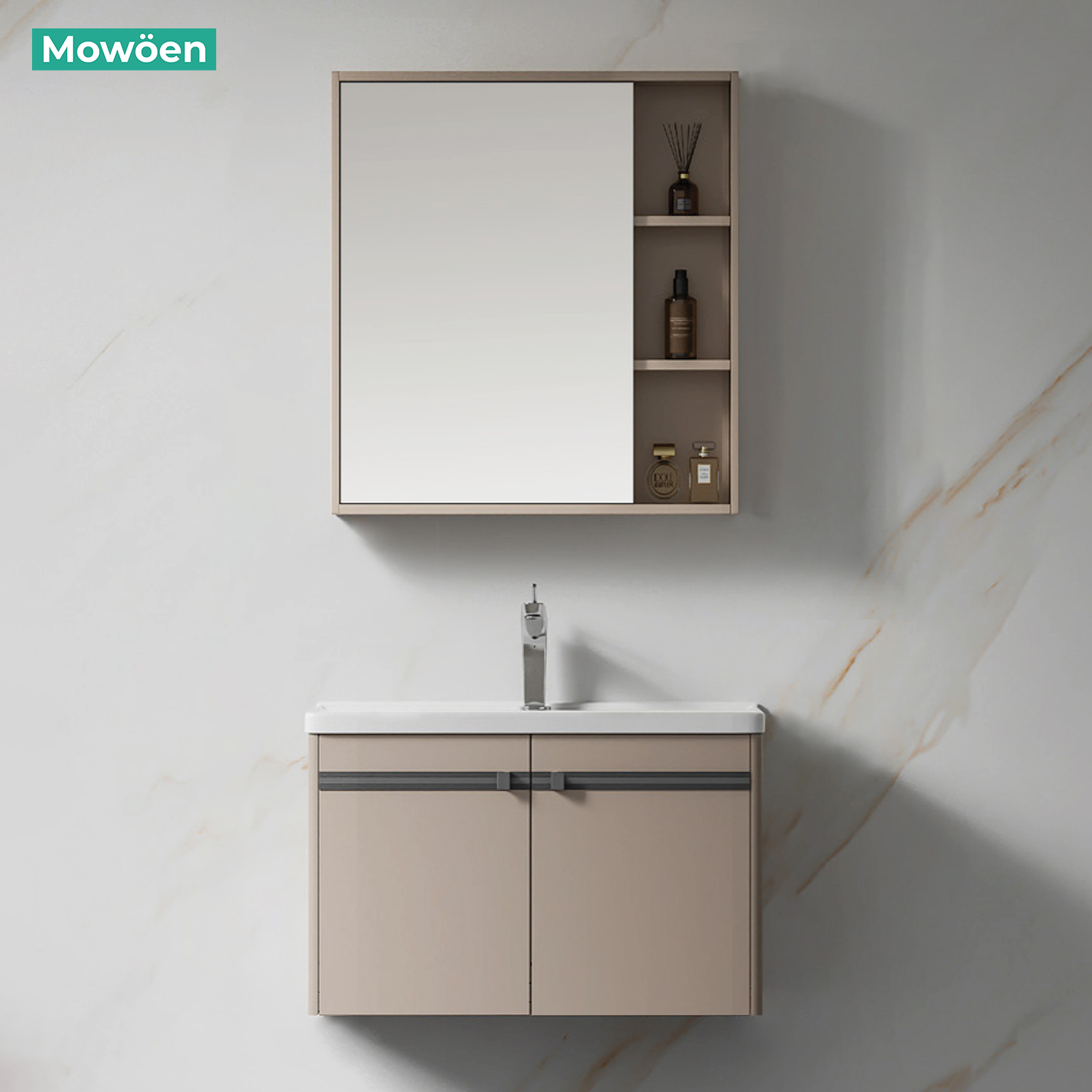 Tủ Lavabo Nhựa PVC Mowoen MW2702-60