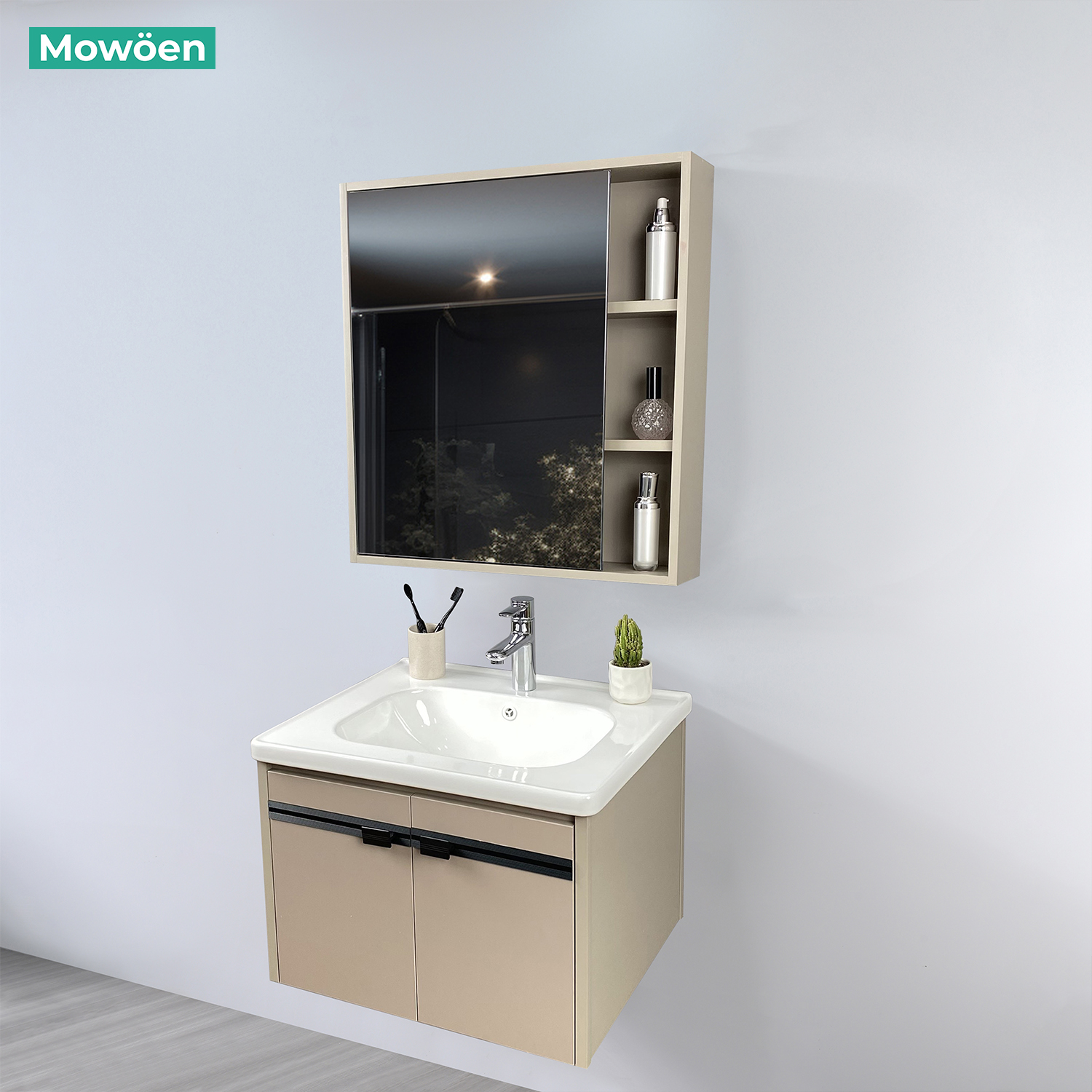 Tủ Lavabo Nhựa PVC Mowoen MW2702-60