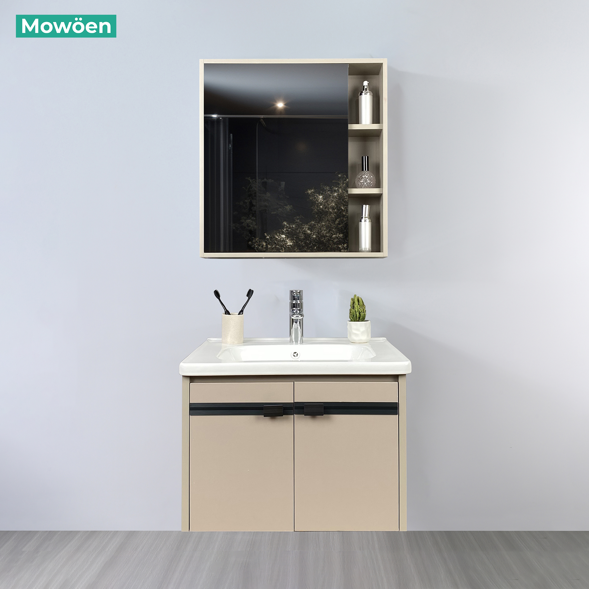 Tủ Lavabo Nhựa PVC Mowoen MW2702-60