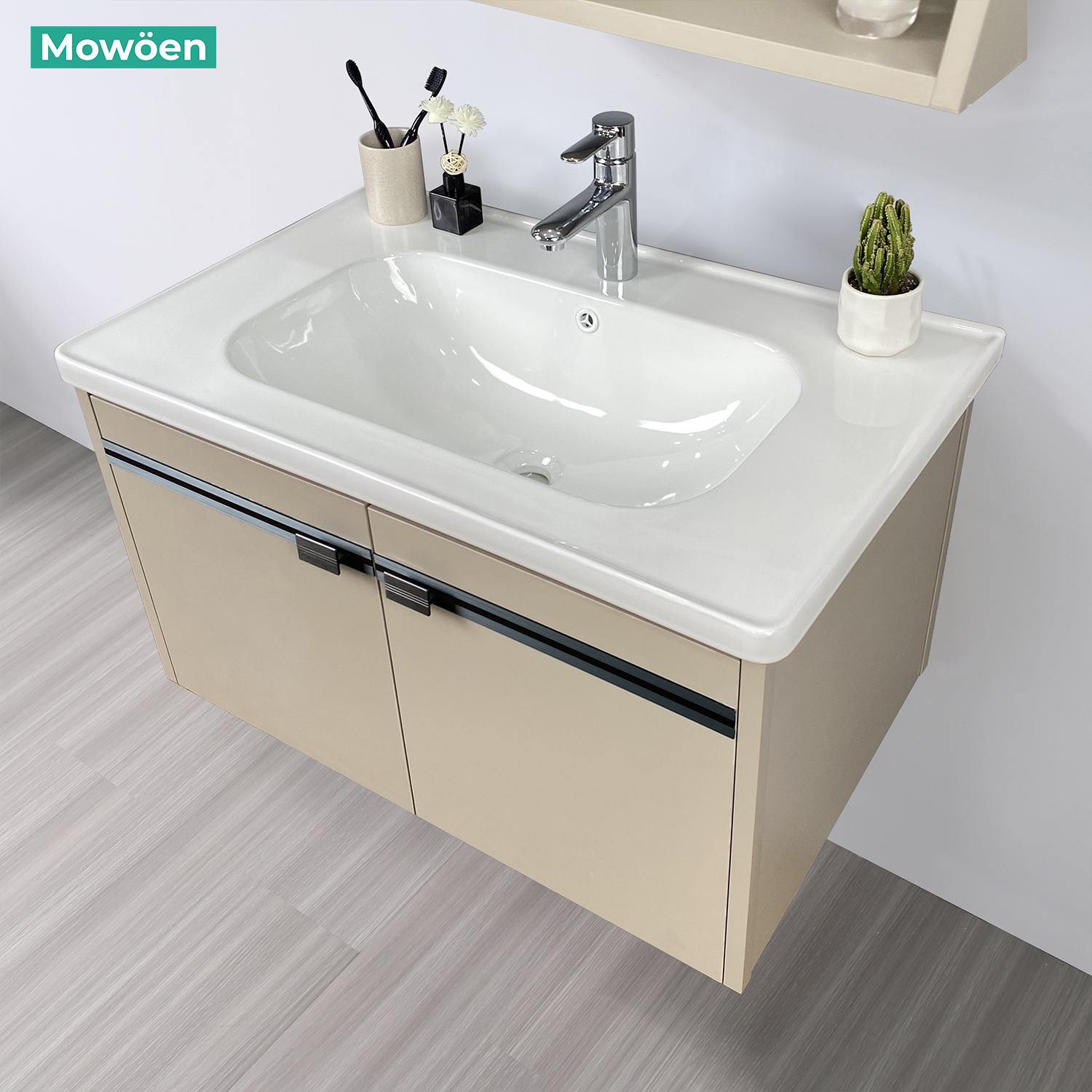 Tủ Lavabo Nhựa PVC Mowoen MW2702-80