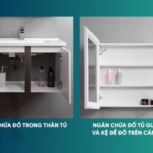 Tủ Lavabo Nhựa PVC Mowoen MW2703-70