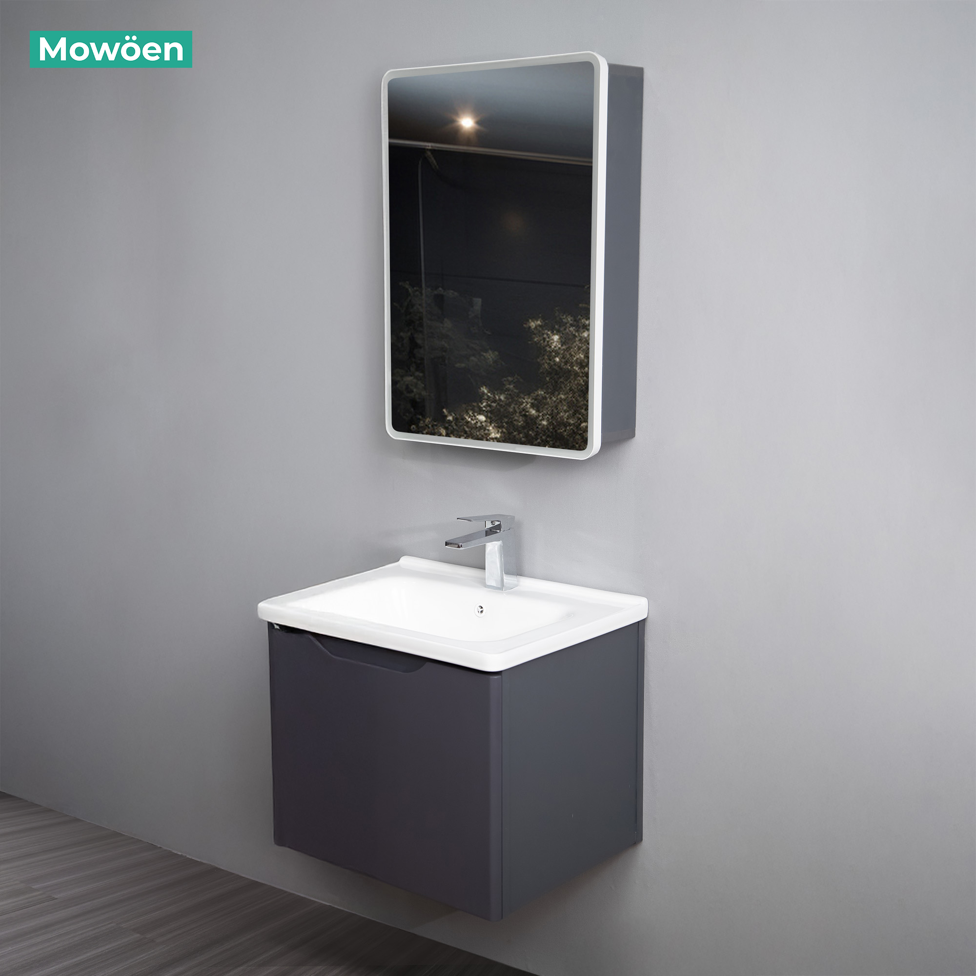 Tủ Lavabo Nhựa PVC Mowoen MW2706-60
