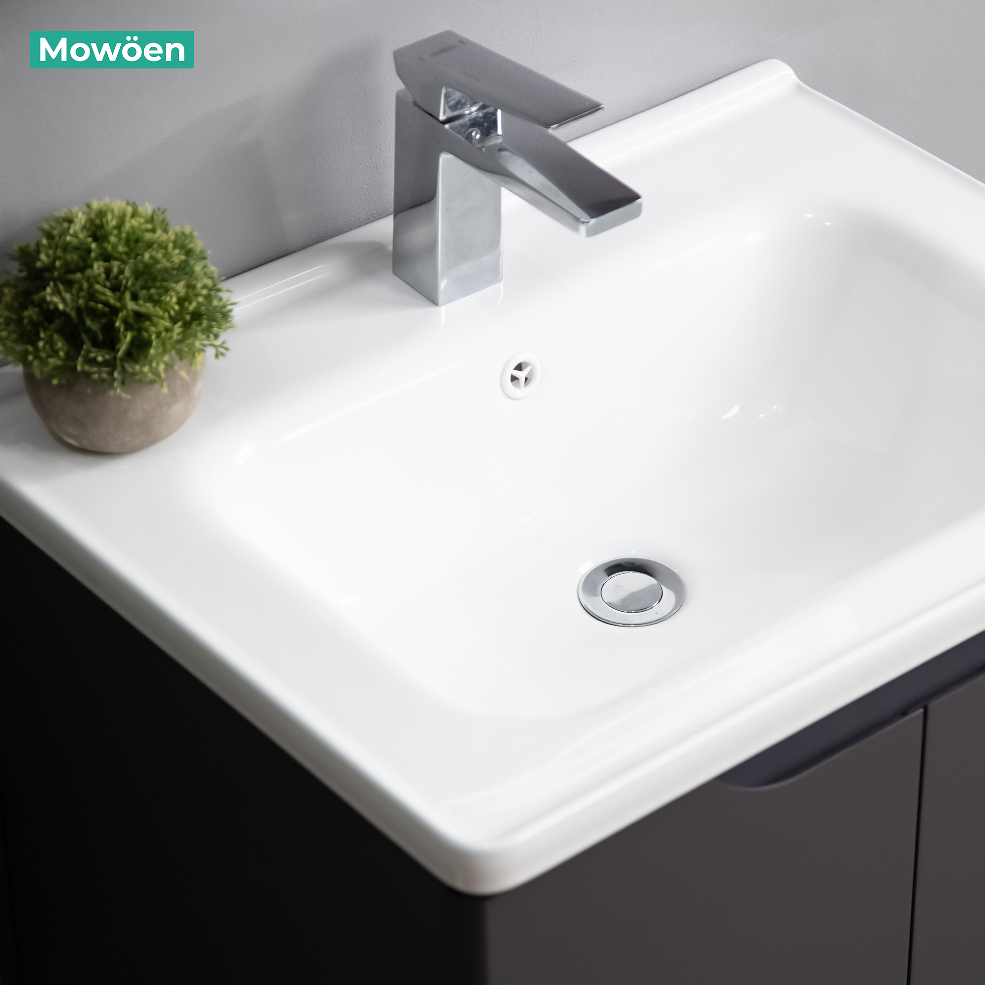 Tủ Lavabo Nhựa PVC Mowoen MW2706-60
