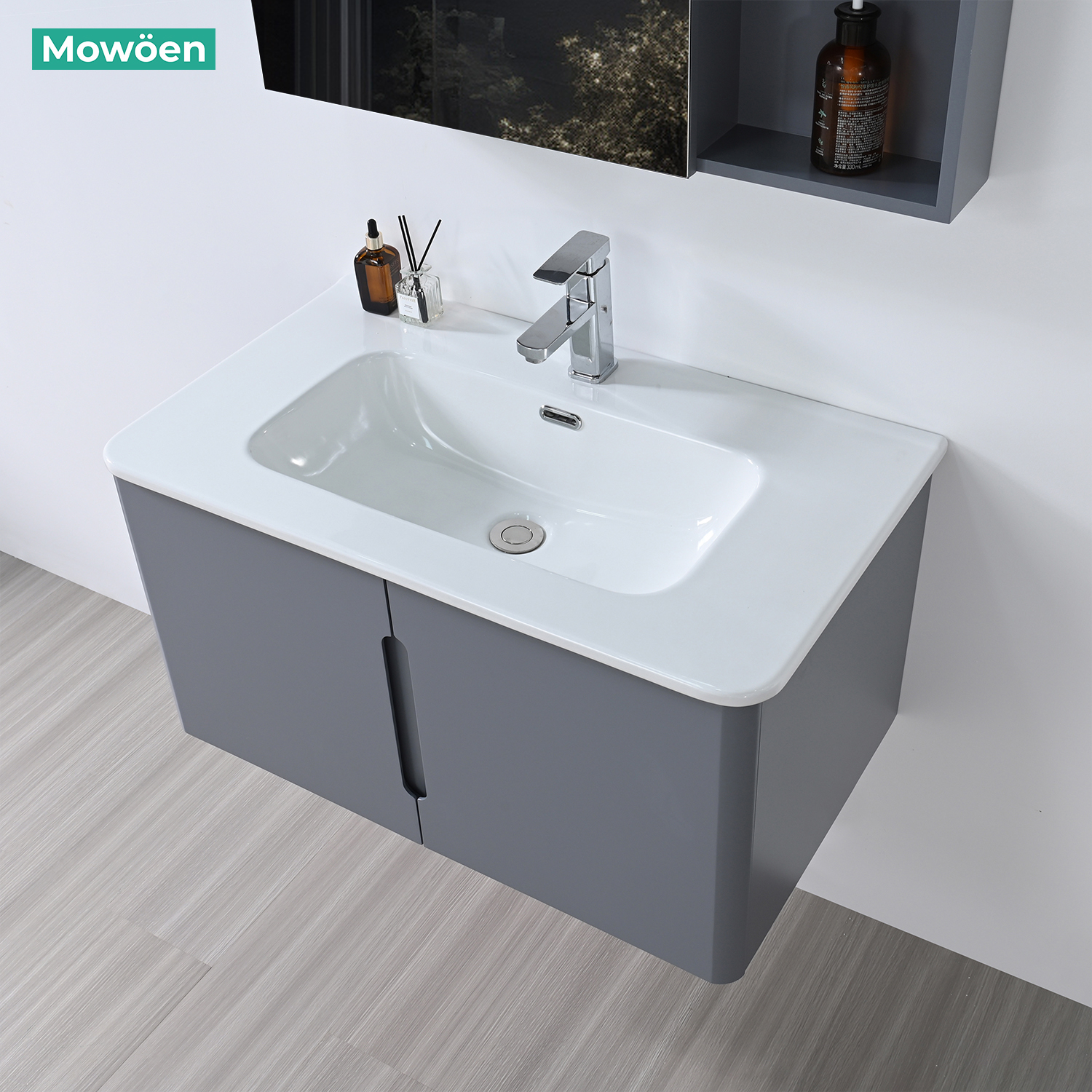 Tủ Lavabo Nhựa PVC Mowoen MW2709-80