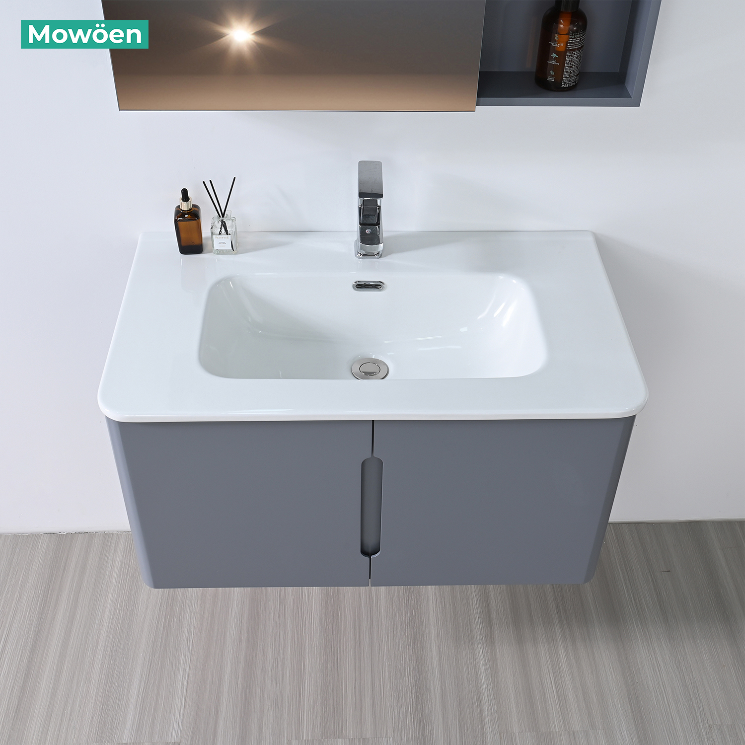 Tủ Lavabo Nhựa PVC Mowoen MW2709-80