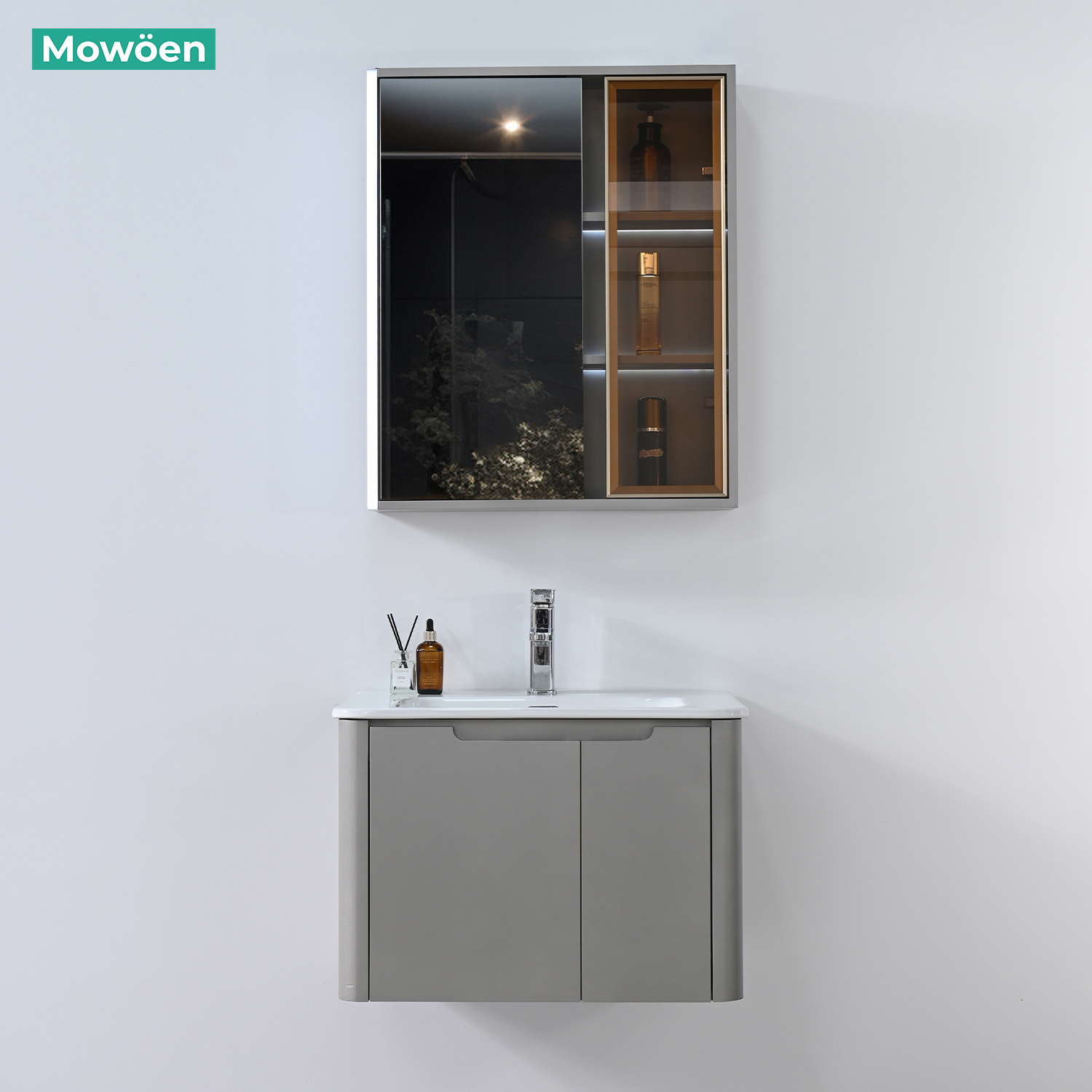 Tủ Lavabo Nhựa PVC Mowoen MW2710-60