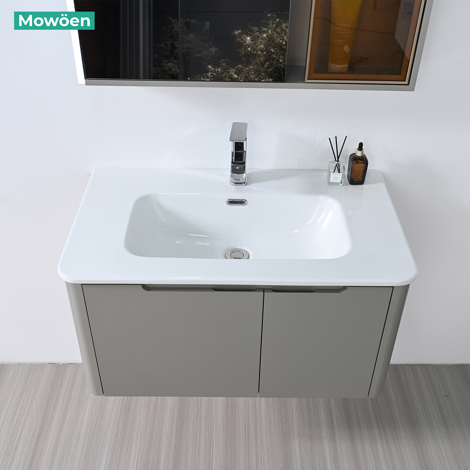 Tủ Lavabo Nhựa PVC Mowoen MW2710-80