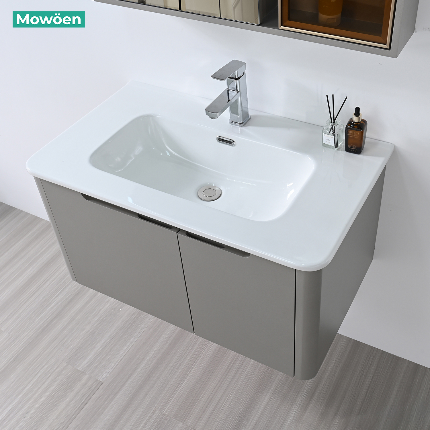 Tủ Lavabo Nhựa PVC Mowoen MW2710-80